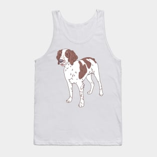 Liver Brittany Spaniel Tank Top